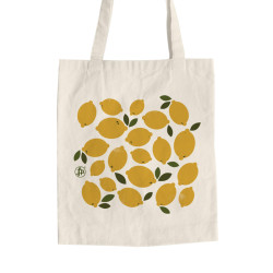 Lemons fruit (Τσάντα Αγοράς)